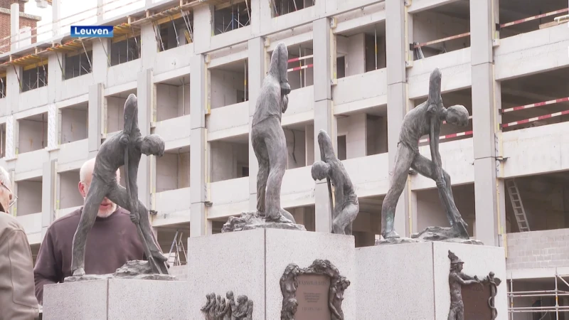 Verdwenen kanaalgraver aan Vaartkom in Leuven is terug