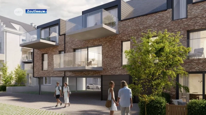 Werken gestart aan nieuw appartementencomplex aan Dry Croonen in Zoutleeuw