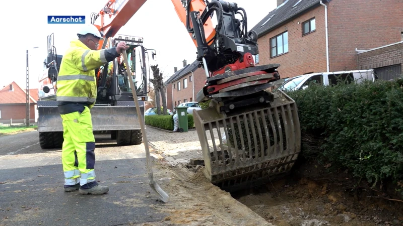 Ingrijpende werken aan omgeving Molendreef in Rillaar gestart: "Afvalwater stroomt niet langer richting Motte"