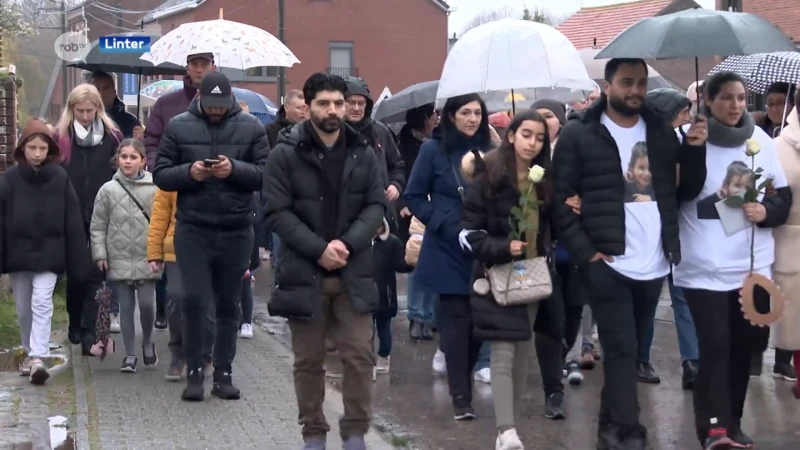 Inwoners Wommersom herdenken overleden meisje van 3: "Moest hier zijn om ouders te steunen"