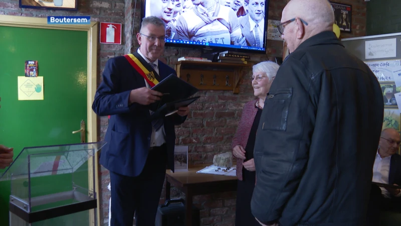 Wielerlegende Georges Claes ingehuldigd als eerste ereburger van Boutersem, Michel Wuyts: "Hij was meer dan wielrenner"