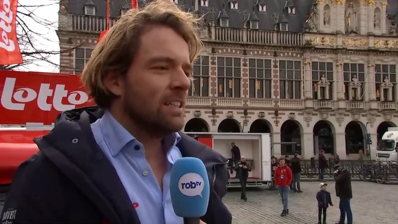 Performance manager bij Lotto-Dstny Sander Cordeel: "De sfeer bij onze renners is zeer goed"