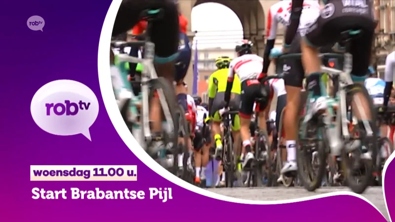 Volg hier de start van de BRABANTSE PIJL, woensdag vanaf 11 u. op ROBtv