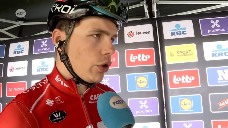 Arnaud De Lie: "Ik heb rust nodig, maar vandaag zet ik nog alles op alles"