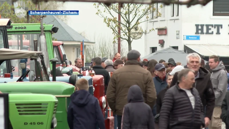 Oldtimer Tractor Treffen lokt veel kijklustigen naar Scherpenheuvel