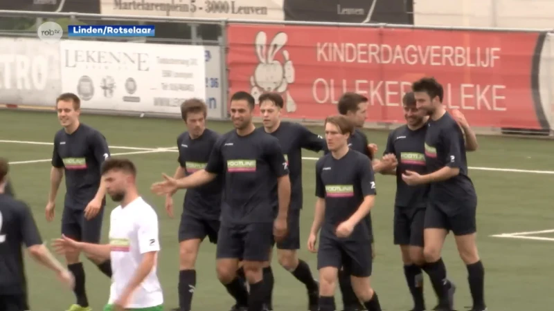 Rotselaar verslaat VK Linden en wint de Beker van Brabant (3-2): "Ik moet werken, maar het wordt een korte nacht"