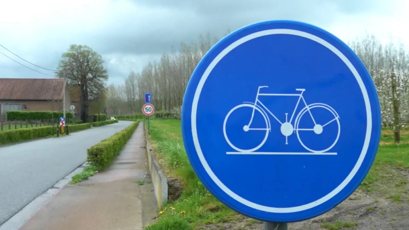 Ontwerp herinrichting Tiensesteenweg in Roosbeek is klaar met veiligere fiets- en voetpaden
