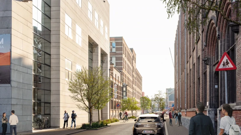 Heraanleg Dekenstraat in Leuven loopt 2 weken vertraging op door materialentekort, begin werken twee weken uitgesteld