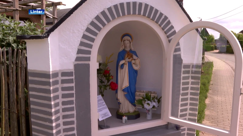 Onze-Lieve-Vrouw-kapelletje in Neerlinter gerestaureerd