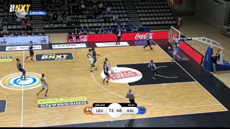 Leuven Bears verpletteren Aalst en staan in volgende ronde van BNXT play-offs (101-65)