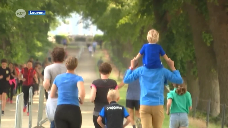 Levensloop Leuven zamelt geld in voor Stichting tegen Kanker met estafette van 24 uur, teller staat momenteel op 32.000 euro