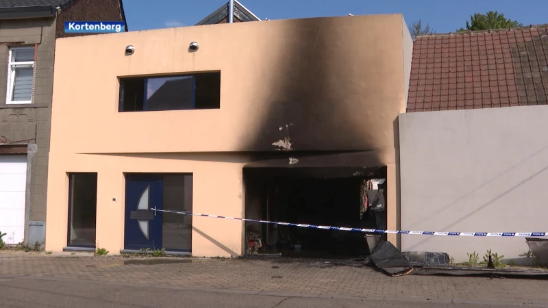 Garagebrand in Kortenberg