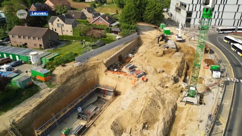 Tweede arbeider die bedolven raakte bij grondverzakking aan Gasthuisbergziekenhuis buiten levensgevaar