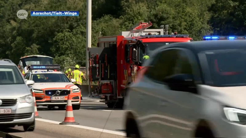 Ongeval op de E314 tussen Tielt-Winge en Aarschot zorgt voor grote file