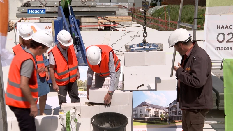 Eerste steen gelegd voor nieuw bouwproject ’t Brouwerskwartier in Haacht