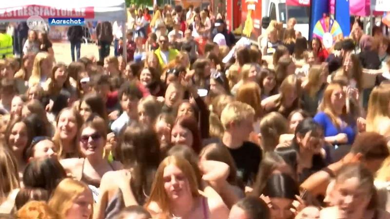 't was vandaag stressfactor in het Sancta Maria in Aarschot: "Nog één keer los voor de examens"