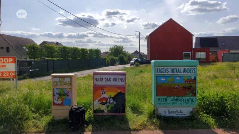 Rotselaar versiert elektriciteitskasten in het straatbeeld tijdens nieuwe editie van Tour Elentrik