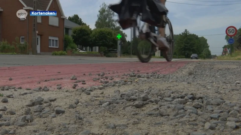 Drie weken werken aan fietspad Aarschotsesteenweg in Rotselaar