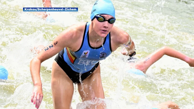 BRONS: Triatlete Jolien Vermeylen (Averbode) 3e op Europese Spelen