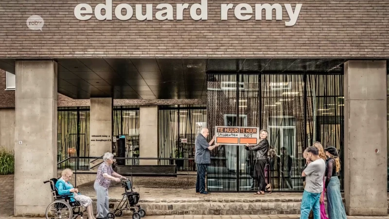 Studenten kunnen vanaf september op kot in Woonzorgcentrum Edouard Remy in Leuven: "Het woonzorgcentrum wordt hun tweede thuis en de bewoners worden hun kotgenoten"