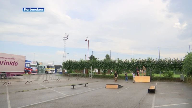 Skatepark in Hoeleden tijdelijk weggehaald voor herstellingen, skaters in Kortenaken kunnen terecht aan zaal De Hoek