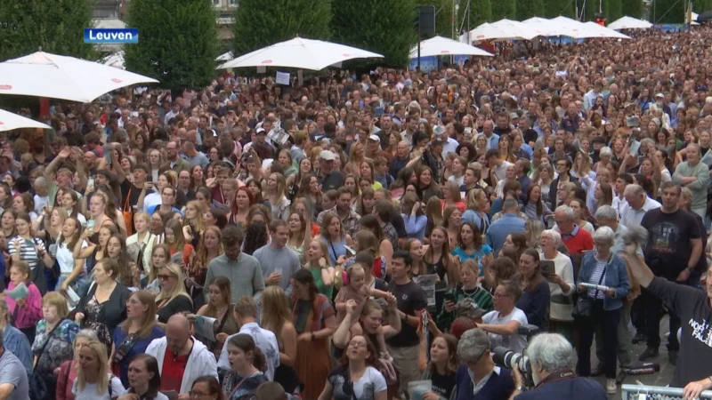 Leuven Zingt andermaal een succes: 10.000 enthousiastelingen zingen luidkeels mee