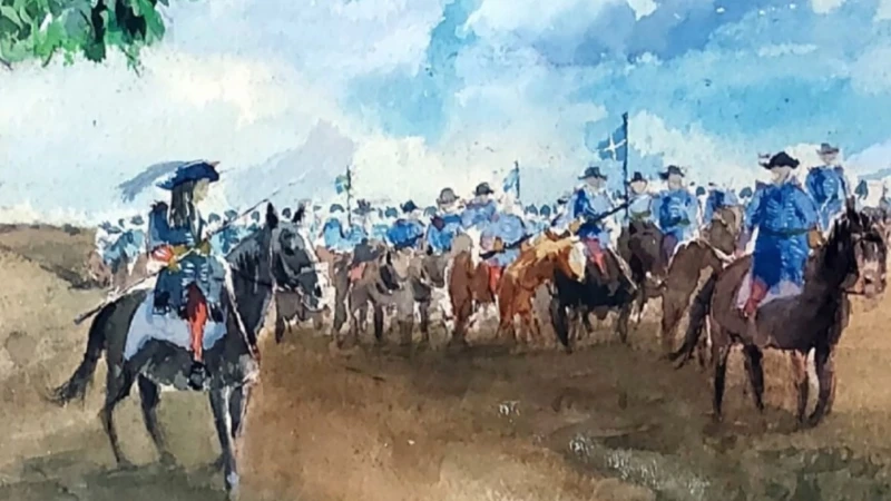 Slagveldwandelingen in Landen herdenken dit weekend de Eerste Slag van Neerwinden, de bloedigste veldslag van de 17de eeuw