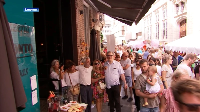 Zondag staat Hapje-Tapje opnieuw op het menu in de Leuvense binnenstad