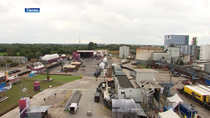 Laatste voorbereidingen Suikerrock: hoofdpodium staat anders
