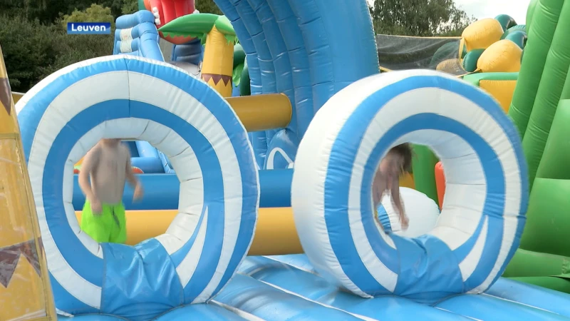 Jungle jump is verlengd door slecht weer