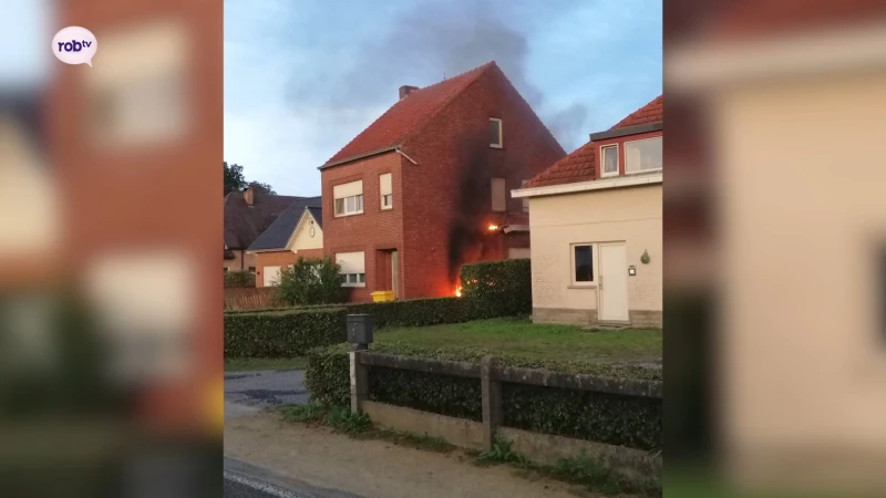 Inwoners Hulstsestraat in Betekom moeten woning verlaten na gaslek door kleine brand