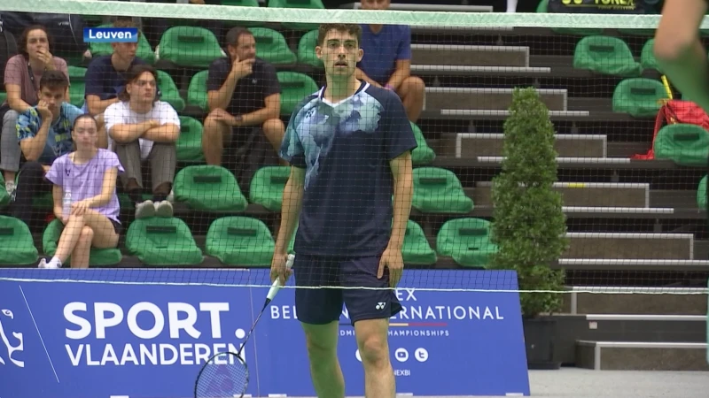 Top van de badmintonwereld strijkt neer in Leuven voor grootste internationaal badmintontoernooi van België