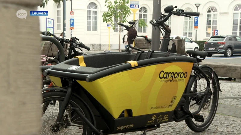 Helft van de elektrische deelbakfietsen in Leuven wordt minder dan 20 keer per maand gebruikt: "Fietsen kunnen verplaatst worden want aantal gebruikers stijgt"