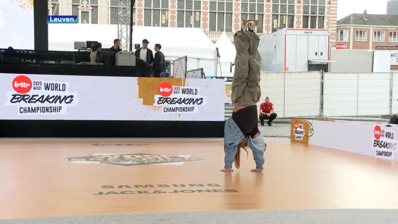 Ladeuzeplein klaar voor WK Breaking dit weekend: "Plaats voor 2.500 toeschouwers"