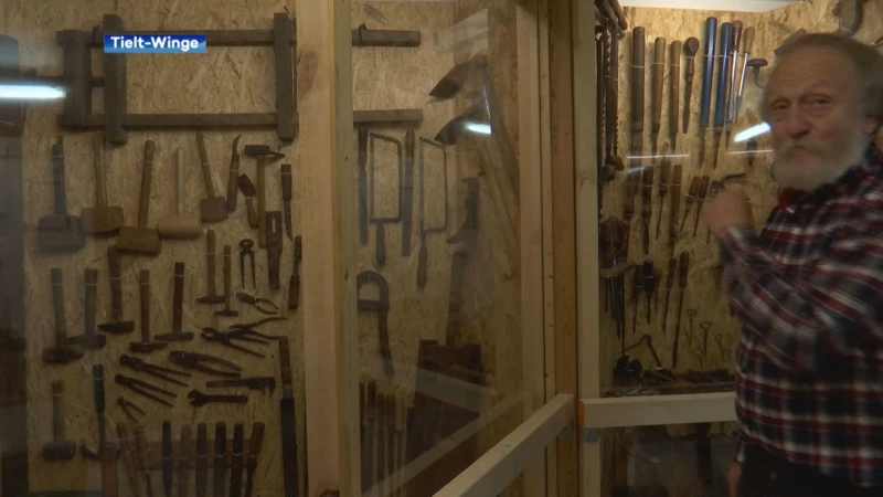 Het Houtbewerkingsmuseum van de Tielt-Wingse Creahoeve opent de deuren: 500 stuks van misntens een eeuw oud