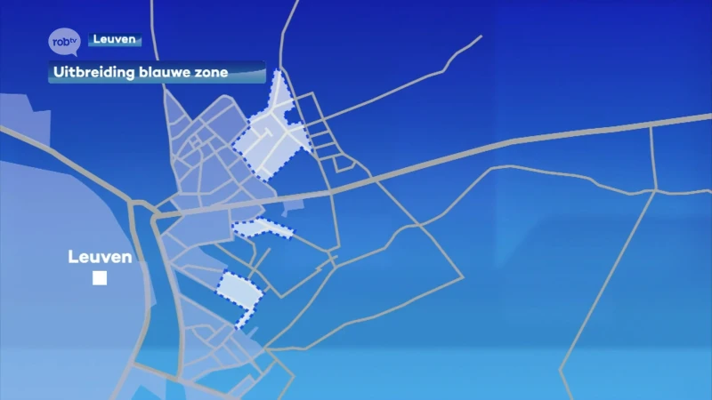 Leuven breidt blauwe zone in Kessel-Lo uit vanaf maandag