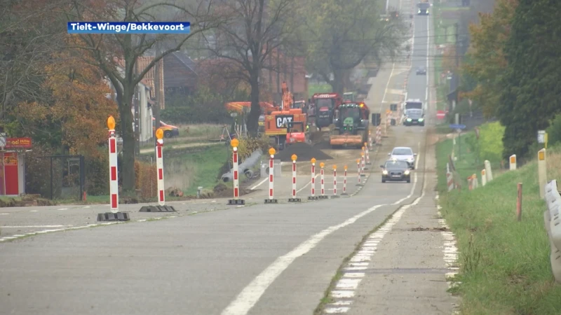 Diestsesteenweg in Tielt-Winge- 2 weken afgesloten vanaf 20/11