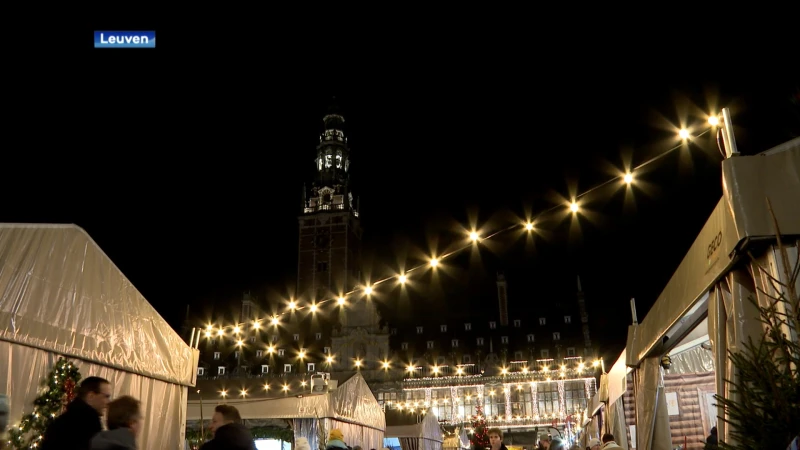 Programma Wintertijd in Leuven bekendgemaakt: kerstmarkt, (un)holy light, koopzondagen en nog veel meer