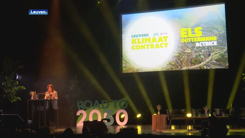 Leuven dient Klimaatcontract officieel in bij Europese Unie: tegen 2030 80 procent minder CO2-uitstoot