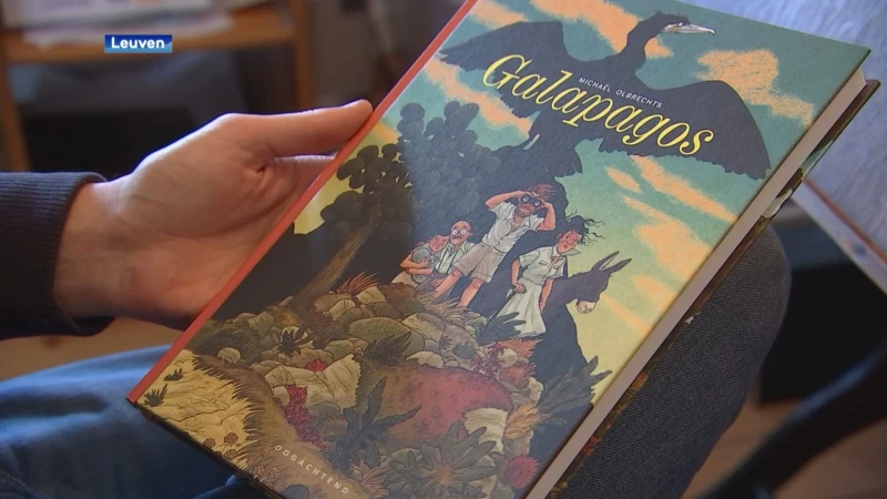 Leuvenaar Michaël Olbechts haalt met graphic novel "Galapagos" longlist prestigieuze Boon Literatuurprijs: "Het is een grote stap voor de strip"