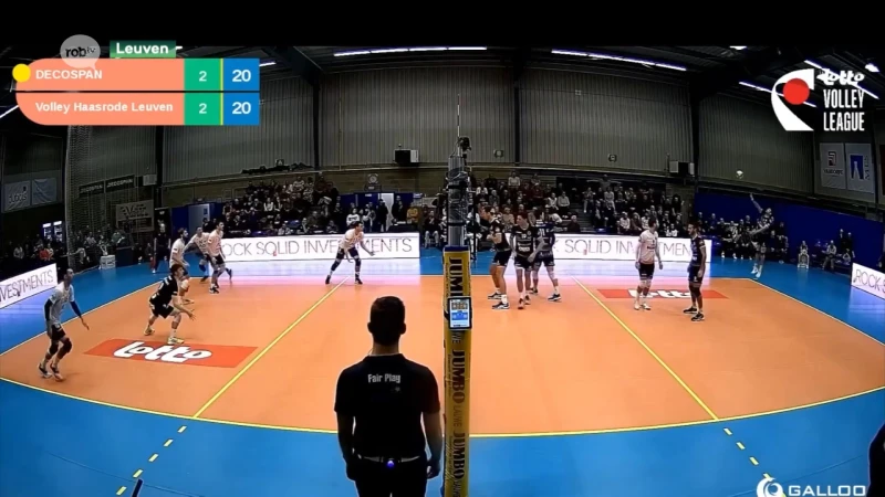 Volley Haasrode Leuven knoopt weer aan met zege na vijfsetter tegen Menen (2-3)