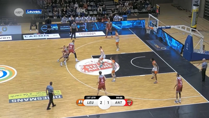 Leuven Bears verliest zwaar van Antwerp Giants (67-97) en blijft 9de