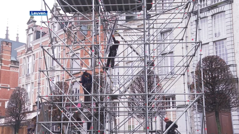 Oude Markt maakt zich op voor nieuwjaarsparty: "Drie torens in plaats van brug zorgen voor nieuw uitzicht"