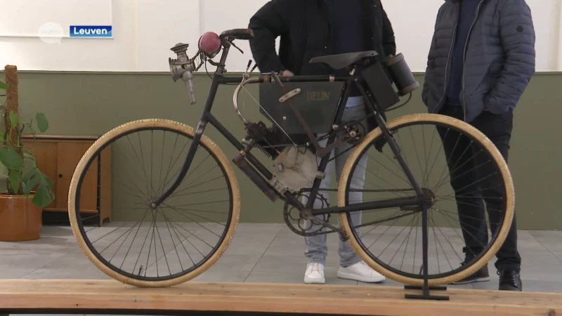 Vermoedelijk oudste Belgische motorfiets keert terug naar Leuven: "Slechts 3 exemplaren bewaard gebleven"