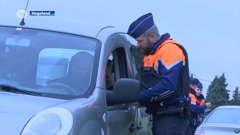 Vijf rijbewijzen tijdelijk ingetrokken na alcoholcontrole van politiezone Hageland