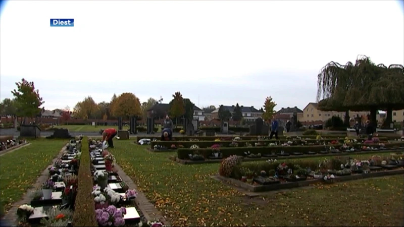 Kerkhof aan Vervoortplaats in Diest krijgt bezinningsplek, sterretjesweide en overdekte afscheidsplaats