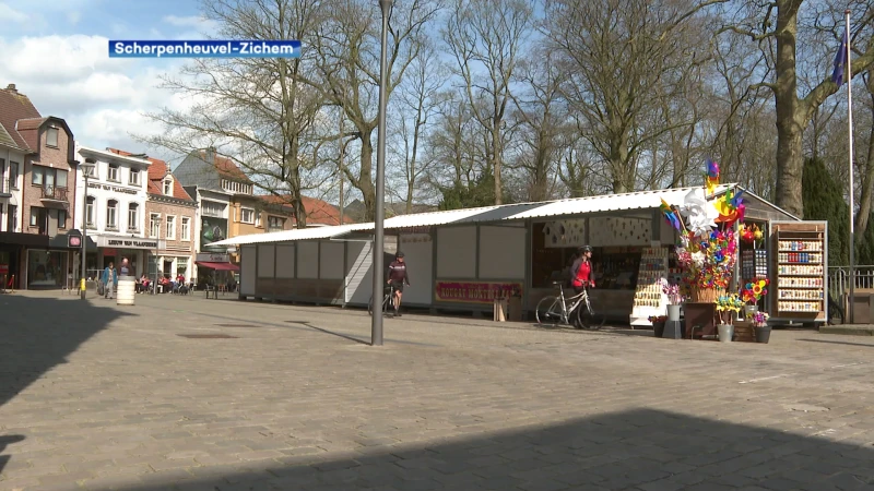 Seizoenskraampjes rond Basiliek van Scherpenheuvel weer open, stad zoekt nog twee nieuwe uitbaters