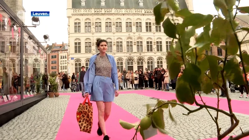 Lenteshopping in Leuven: modeshows, fleurige etalages en rommelmarkt