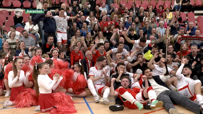 Feest in Aarschot: Futsal Shokudo Aarschot kan titel eindelijk vieren: "Dit gevoel kan ik niet beschrijven"