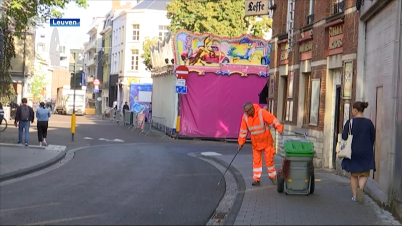 Jaarlijkse veegactie in Leuvense deelgemeenten gaat dinsdag van start